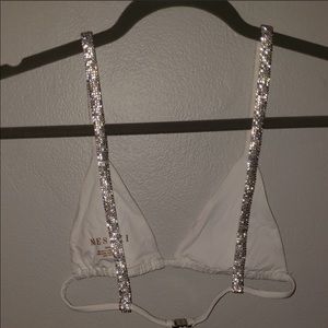 Meshki Rumi Diamonte bikini top